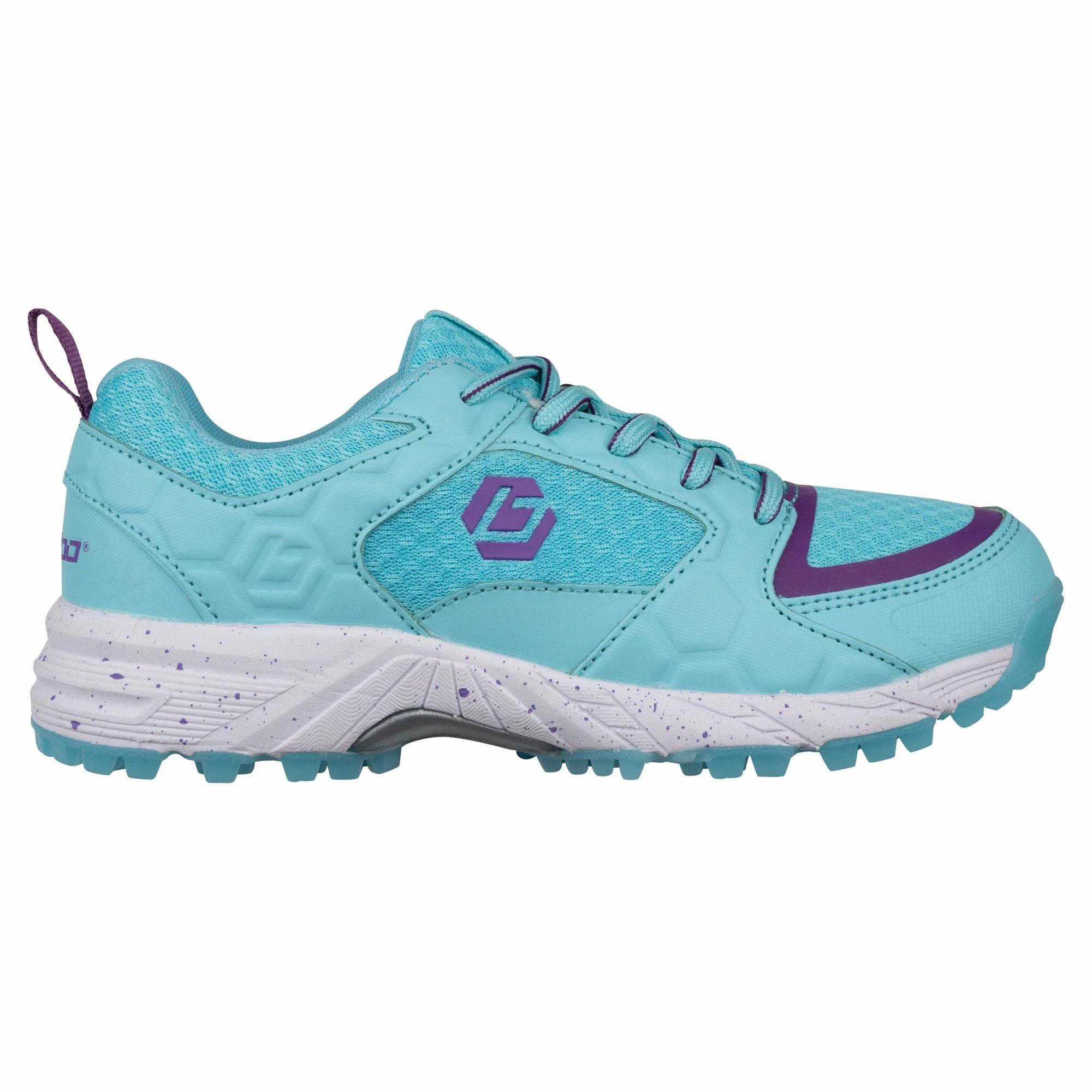 Brabo Tribute Hockeyschuhe Kinder Mint Grün - Violett 5 Brabo Tribute Hockeyschuhe Kinder Mint Grün - Violett – Bild 3