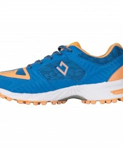 Brabo Tribute Hockeyschuhe Kinder Blau - Orange -Brabo-Laden Brabo Tribute Hockeyschoen Junior 4 2109061041