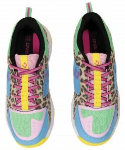 Brabo Tribute Hockeyschuhe Kinder Braun - Blau - Grün -Brabo-Laden Brabo Tribute Hockeyschoen Junior 6 2109061100