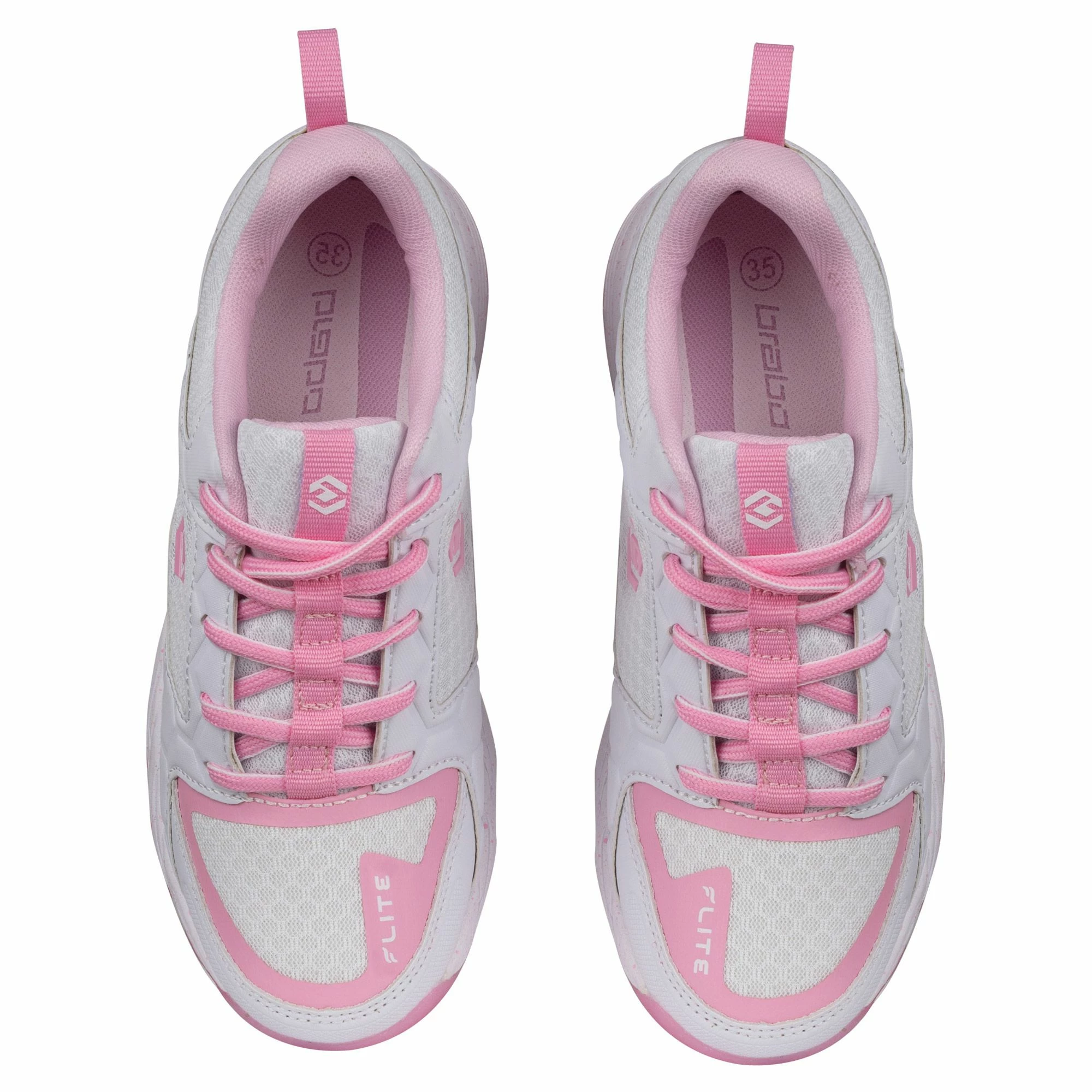 Brabo Tribute Hockeyschuhe Kinder Weiß - Rosa 7 Brabo Tribute Hockeyschuhe Kinder Weiß - Rosa – Bild 6