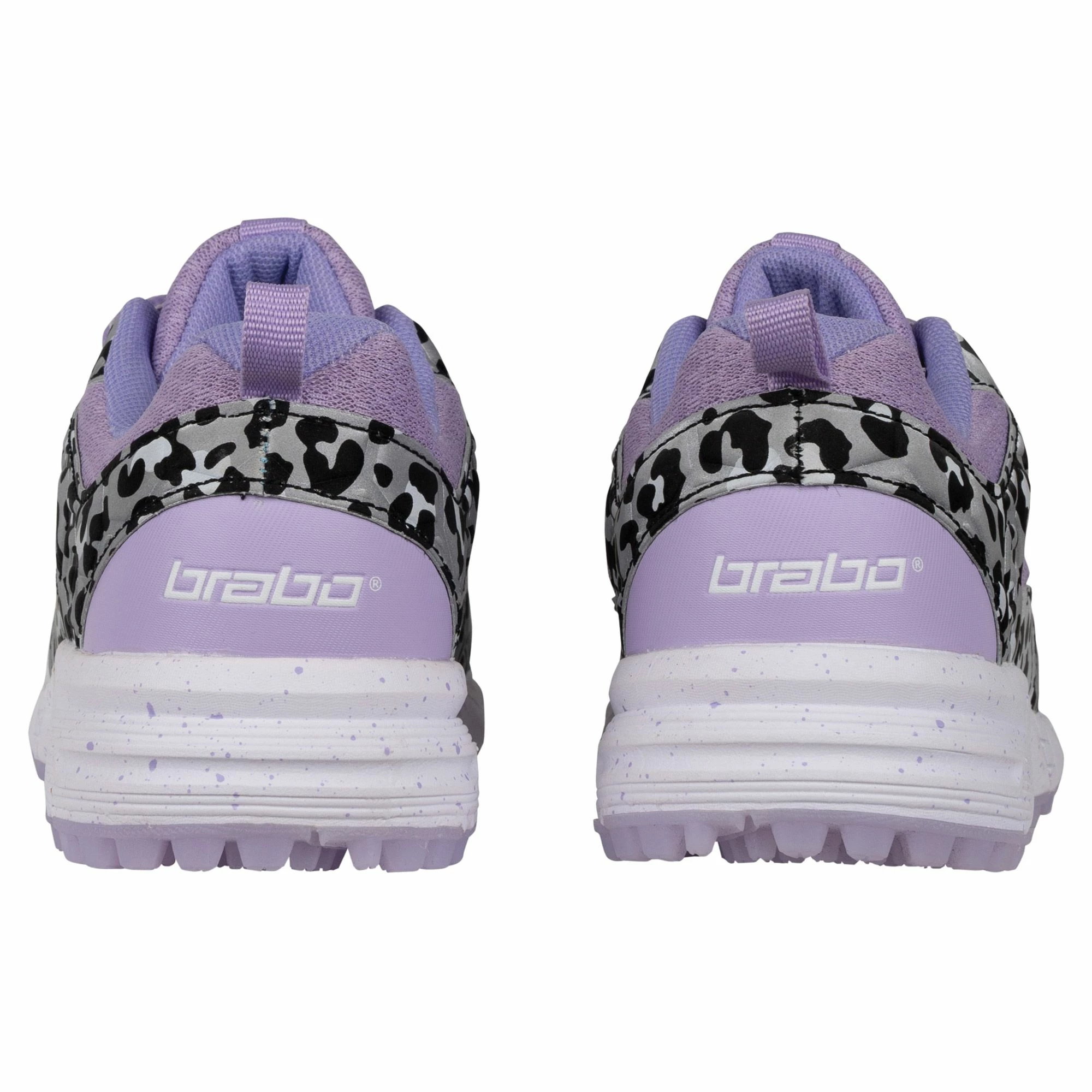 Brabo Tribute Hockeyschuhe Kinder Violett - Grau - Schwarz - Weiß 9 Brabo Tribute Hockeyschuhe Kinder Violett - Grau - Schwarz - Weiß – Bild 7
