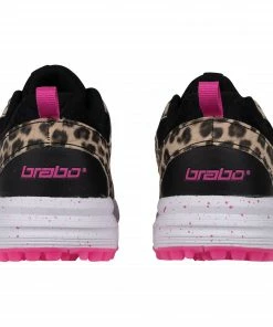 Brabo Tribute Hockeyschuhe Kinder Braun - Schwarz - Rosa -Brabo-Laden Brabo Tribute Hockeyschoen Junior 7 2208040851 4
