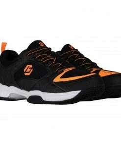 Brabo Tribute Indoor Hockeyschuhe Kinder Schwarz - Orange