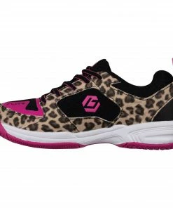 Brabo Tribute Indoor Hockeyschuhe Kinder Braun - Schwarz - Rosa -Brabo-Laden Brabo Tribute Indoor Hockeyschoen Junior 4 2208040850 1