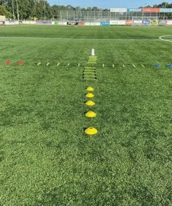 Ciclón Sports Speed Ladder Cross (4x 2m) Gelb - Rot - Grün - Blau - Schwarz -Brabo-Laden Cicl n Sports Speed Ladder Cross 4x 2m 7 2203141538