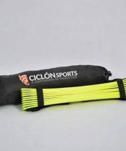 Ciclón Sports Speed Ladder Adjustable (4m) Gelb - Schwarz 8 Ciclón Sports Speed Ladder Adjustable (4m) Gelb - Schwarz -Brabo-Laden Cicl n Sports Speed Ladder Verstelbaar 4m 2 2