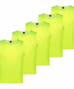 Ciclón Sports Training Bib (5-Pack) Gelb