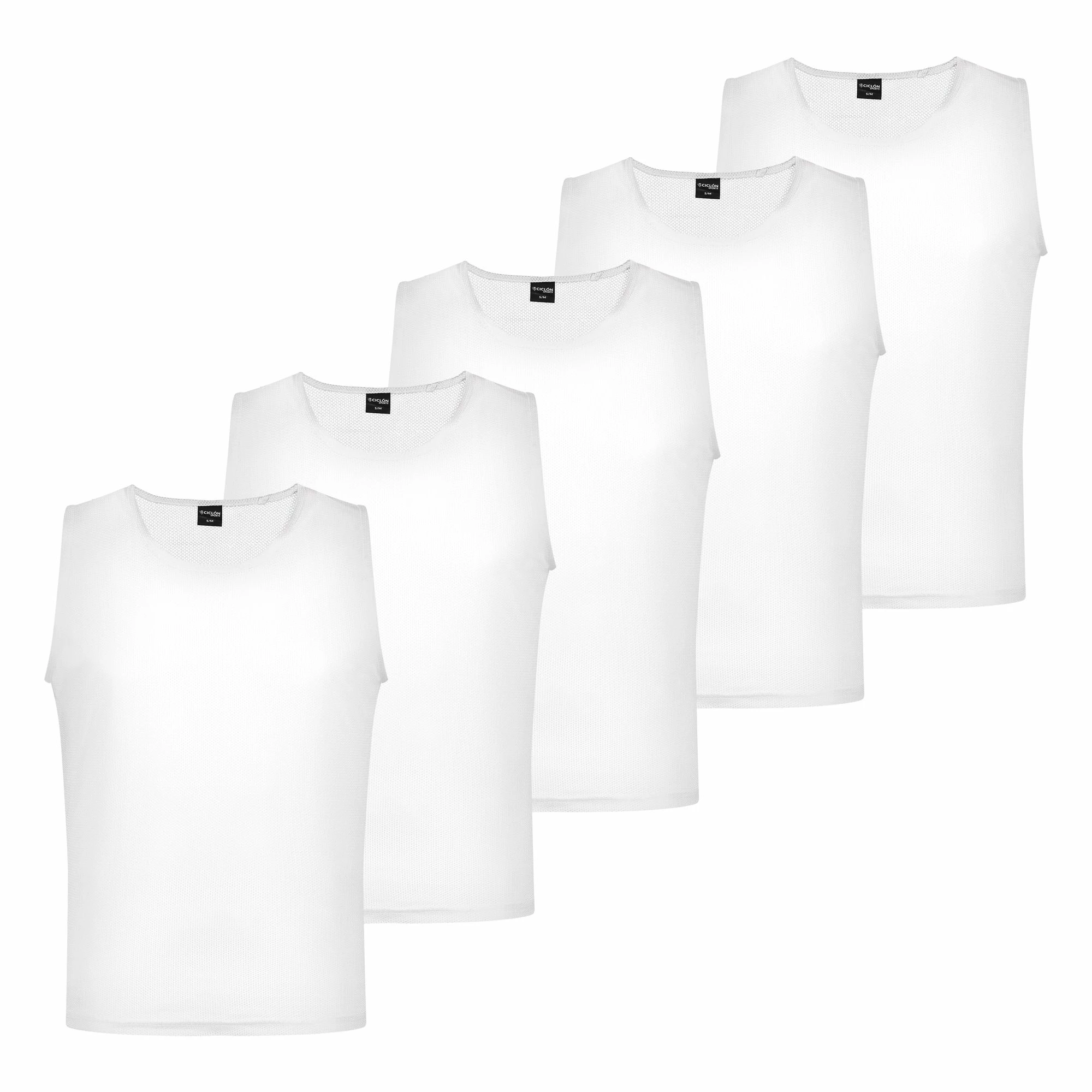 Ciclón Sports Training Bib (5-Pack) Weiß 3 Ciclón Sports Training Bib (5-Pack) Weiß