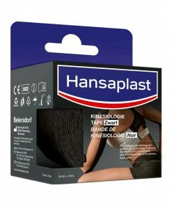 Hansaplast Kinesiologie Tape (3-pack) Schwarz