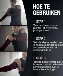 Brabo-Laden -Brabo-Laden Hansaplast Sportcompressie Armsleeves 2 2202171223