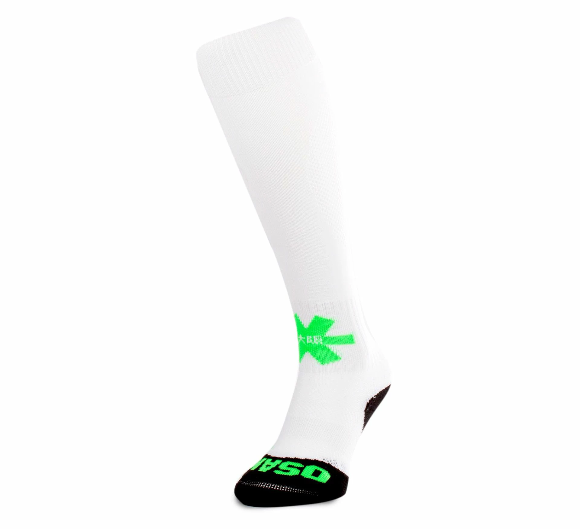 Osaka Sox Hockey Socken Weiß - Grün 3 Osaka Sox Hockey Socken Weiß - Grün