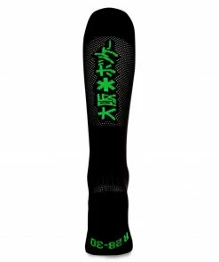 Osaka Sox Hockey Socken Schwarz - Grün -Brabo-Laden Osaka Sox Hockey Sokken 4 5