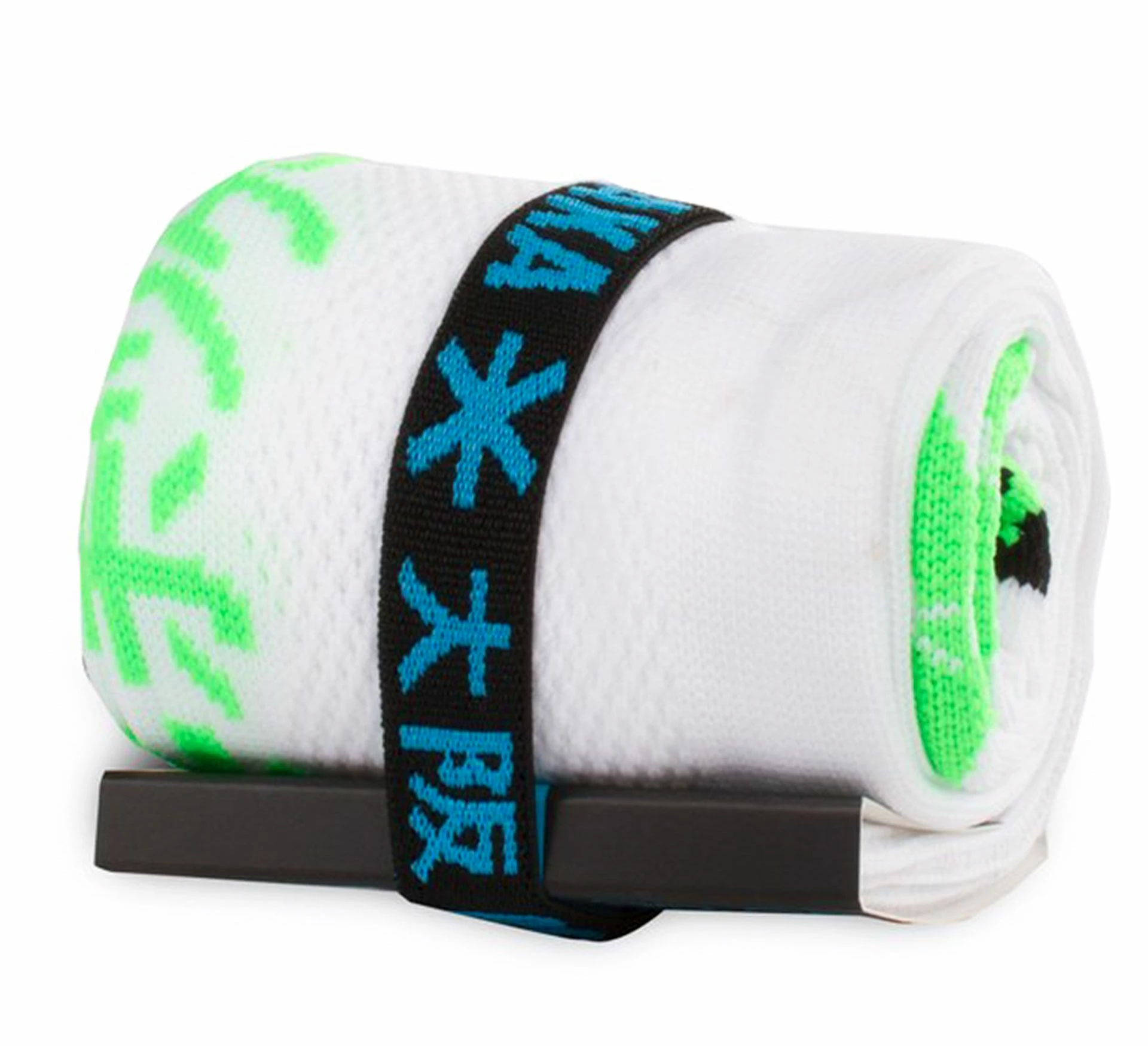 Osaka Sox Hockey Socken Weiß - Grün 7 Osaka Sox Hockey Socken Weiß - Grün – Bild 5