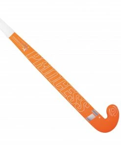Princess Premium Indoor Hockeyschläger Kinder Orange - Silber - Weiß