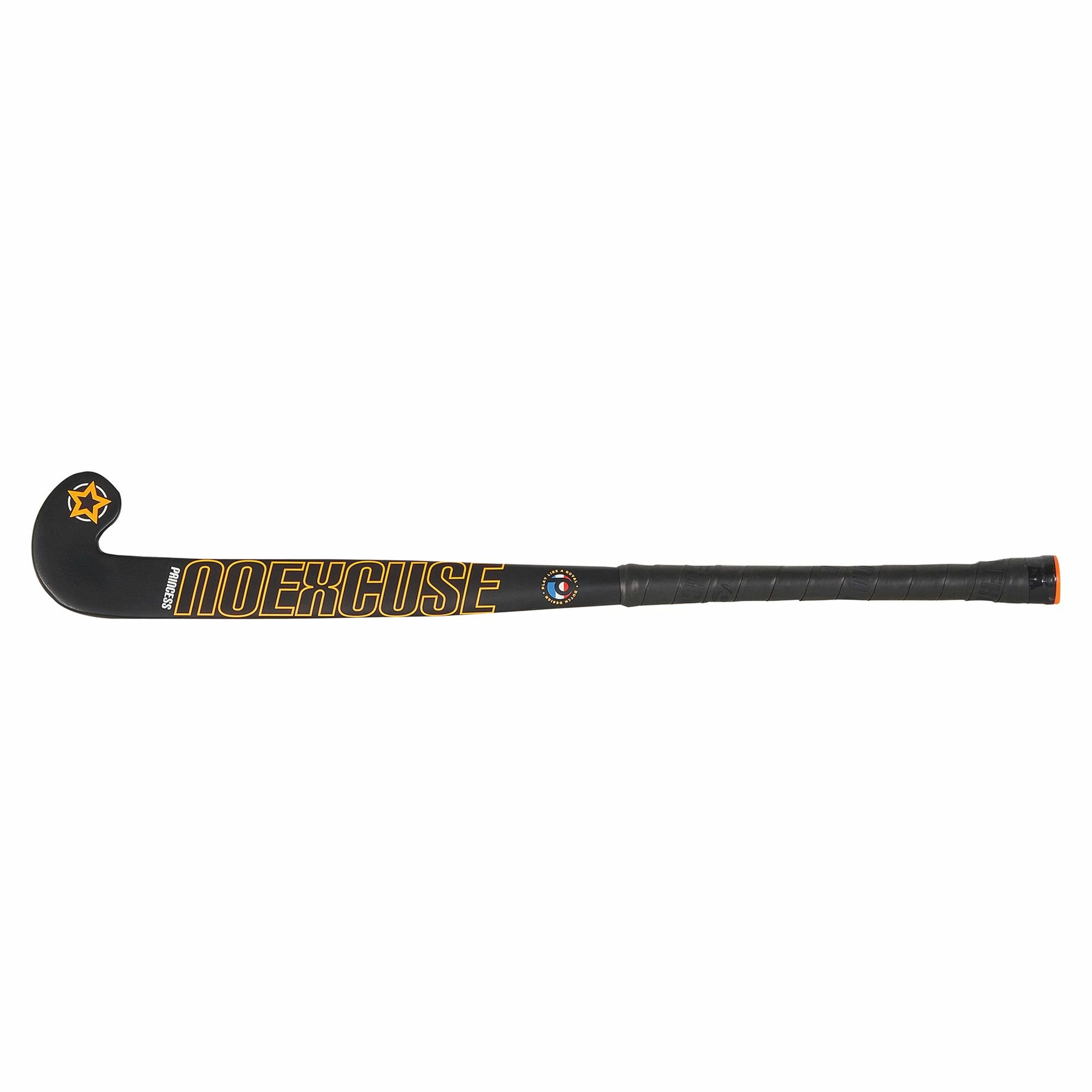 Princess Woodcore Hockeyschläger Junior Schwarz - Orange 7 Princess Woodcore Hockeyschläger Junior Schwarz - Orange – Bild 5
