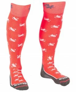 Reece Amaroo Hockeysocken Rosa - Weiß - Violett -Brabo-Laden Reece Amaroo Hockeysokken 3 10