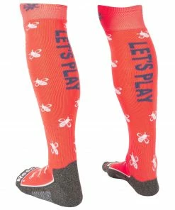 Reece Amaroo Hockeysocken Rosa - Weiß - Violett -Brabo-Laden Reece Amaroo Hockeysokken 4 10