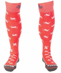 Reece Amaroo Hockeysocken Rosa - Weiß - Violett -Brabo-Laden Reece Amaroo Hockeysokken 5 10
