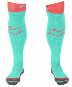 Reece Amaroo Hockeysocken Hellblau - Rosa -Brabo-Laden Reece Amaroo Hockeysokken 5 7
