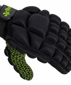 Reece Comfort Full Finger Glove Schwarz - Limegrün