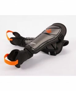 Reece Elmore Schienbeinschoner Grau - Schwarz - Orange -Brabo-Laden Reece Elmore Scheenbeschermers 4 1
