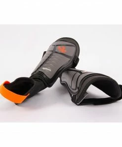 Reece Elmore Schienbeinschoner Grau - Schwarz - Orange -Brabo-Laden Reece Elmore Scheenbeschermers 5 1