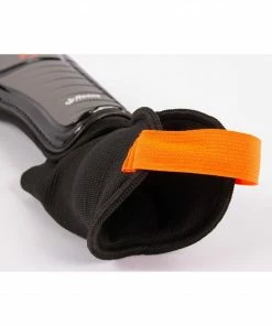 Reece Elmore Schienbeinschoner Grau - Schwarz - Orange -Brabo-Laden Reece Elmore Scheenbeschermers 7 1