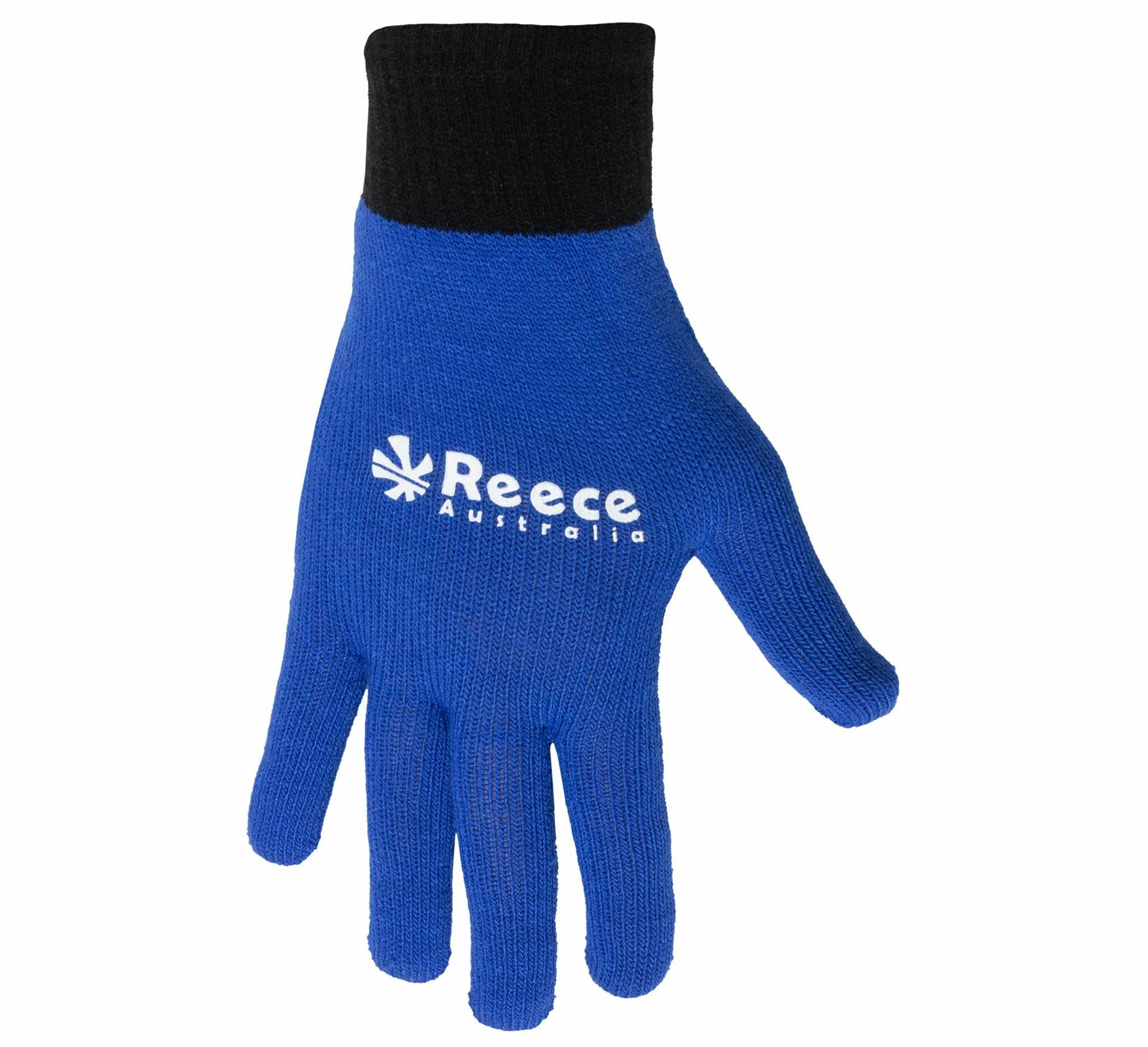 Reece Knitted Ultra Grip 2in1 Handschuhe Kinder Schwarz - Blau 5 Reece Knitted Ultra Grip 2in1 Handschuhe Kinder Schwarz - Blau – Bild 3