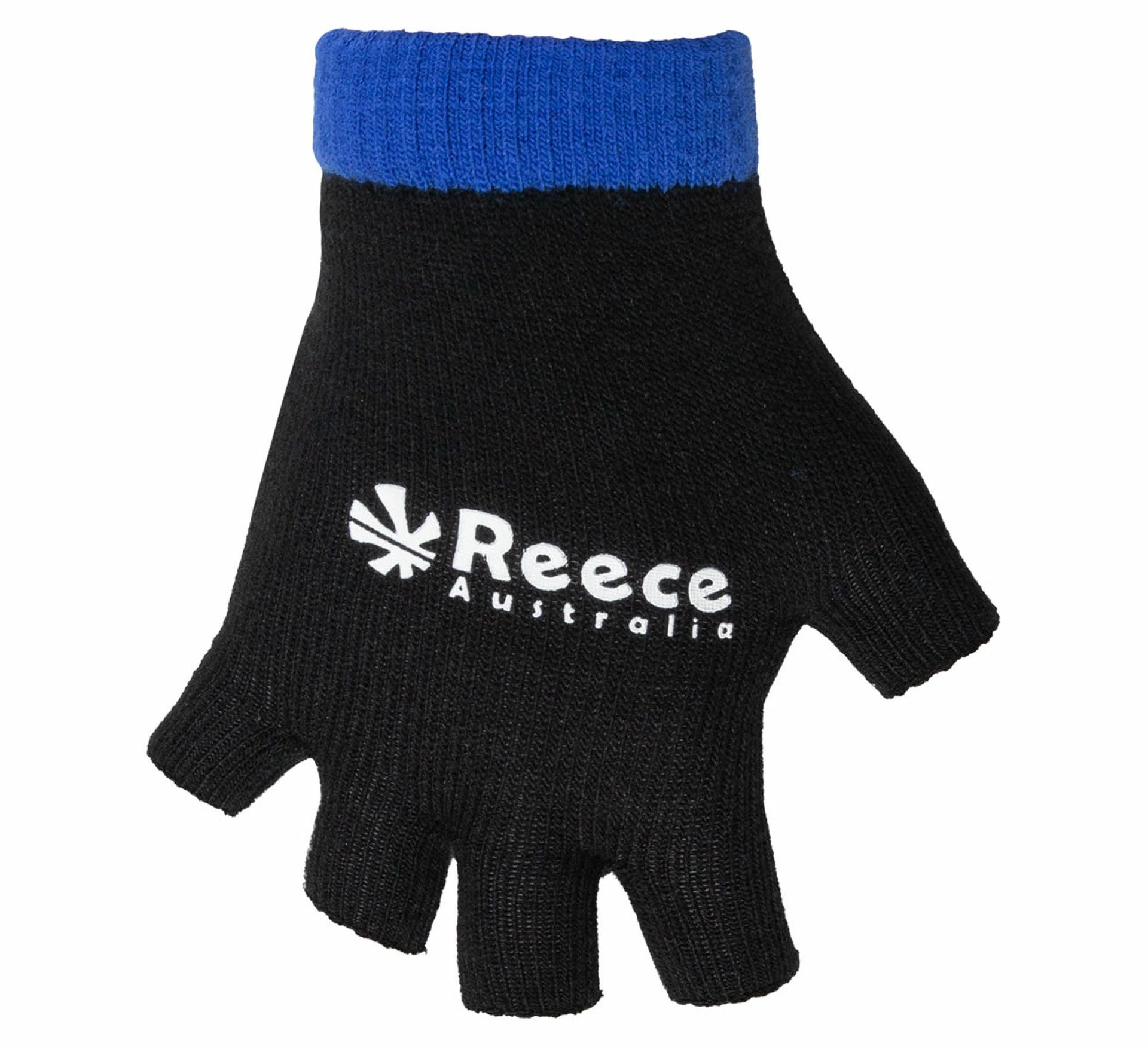 Reece Knitted Ultra Grip 2in1 Handschuhe Kinder Schwarz - Blau 7 Reece Knitted Ultra Grip 2in1 Handschuhe Kinder Schwarz - Blau – Bild 5