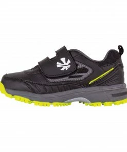 Reece Powerpitch Outdoor Hockeyschuhe Kinder Schwarz - Gelb
