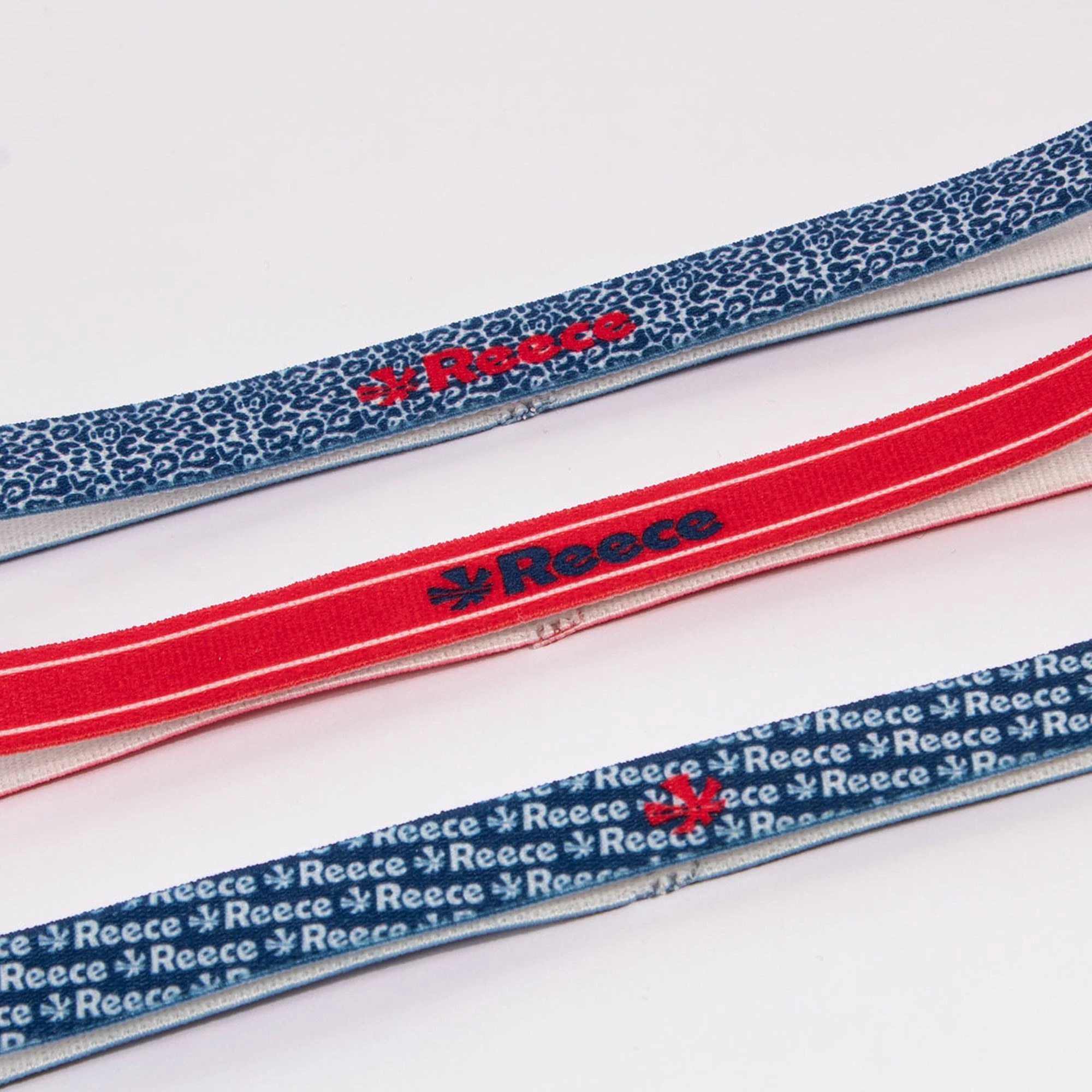 Reece Roxby Haarbänder (3-pack) Blau - Rot - Weiß 6 Reece Roxby Haarbänder (3-pack) Blau - Rot - Weiß – Bild 4