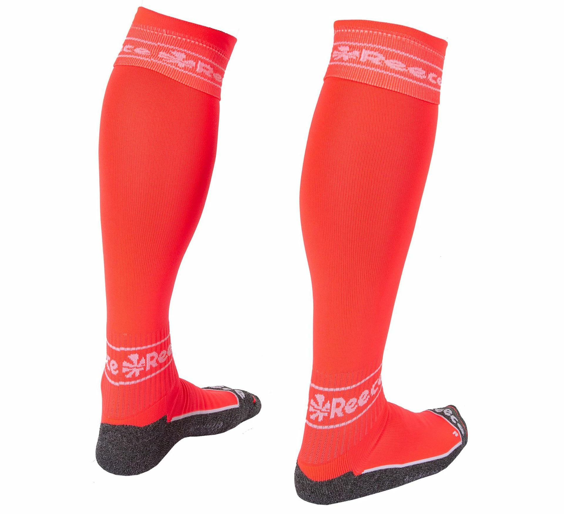 Reece Surrey Hockeysocken Orange/rot 4 Reece Surrey Hockeysocken Orange/rot – Bild 2