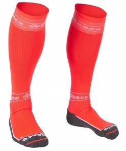 Reece Surrey Hockeysocken Orange/rot 10 Reece Surrey Hockeysocken Orange/rot -Brabo-Laden Reece Surrey Hockeysokken 3 9