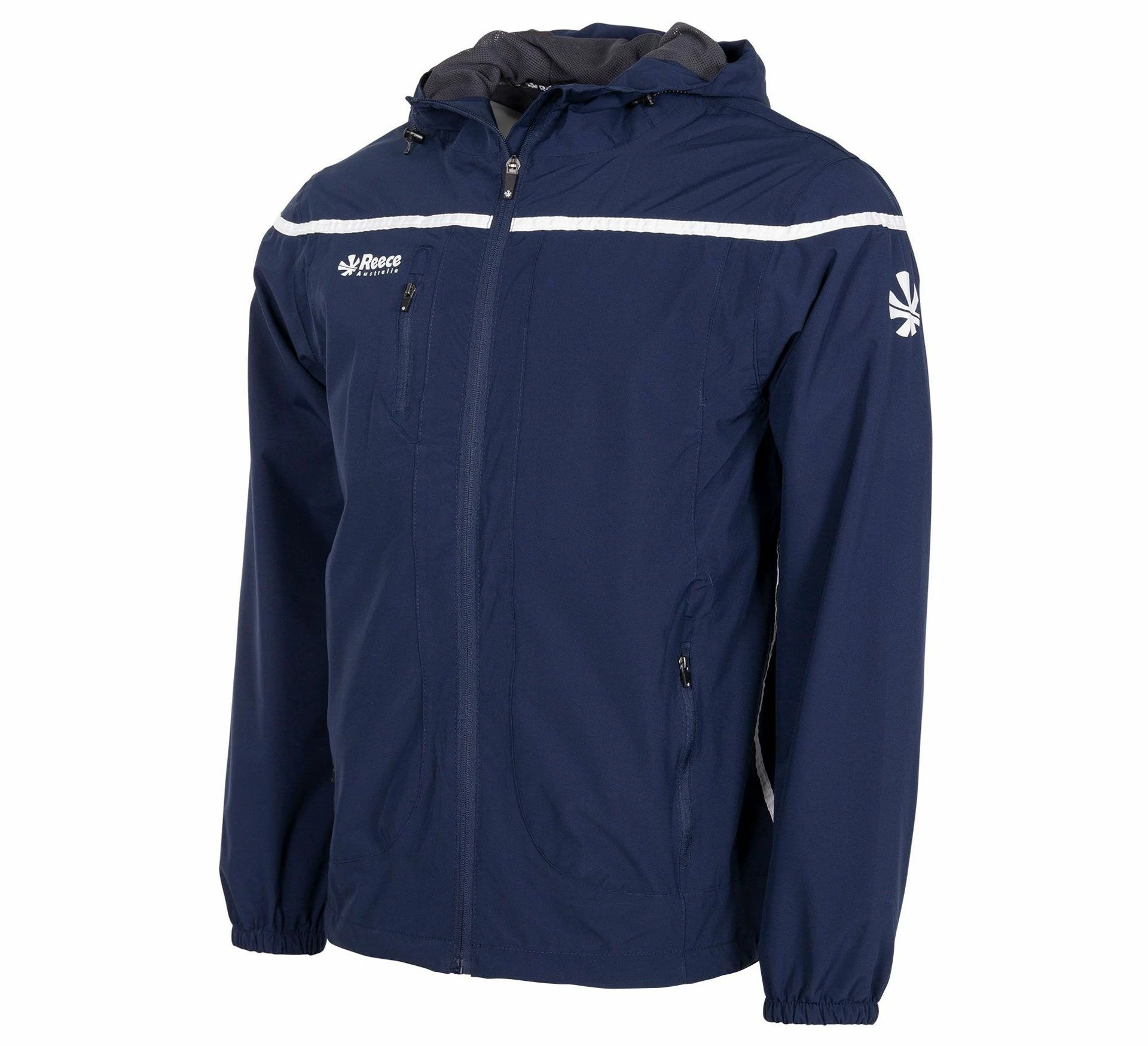 Reece Varsity Breathable Trainings Jacke Jr Marine - Weiß 3 Reece Varsity Breathable Trainings Jacke Jr Marine - Weiß