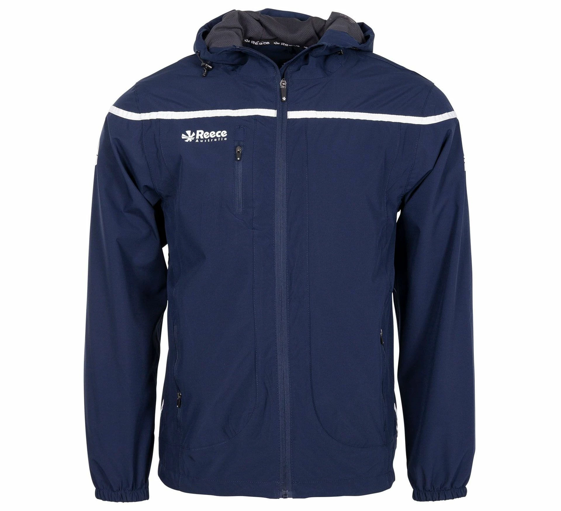 Reece Varsity Breathable Trainings Jacke Jr Marine - Weiß 7 Reece Varsity Breathable Trainings Jacke Jr Marine - Weiß – Bild 5
