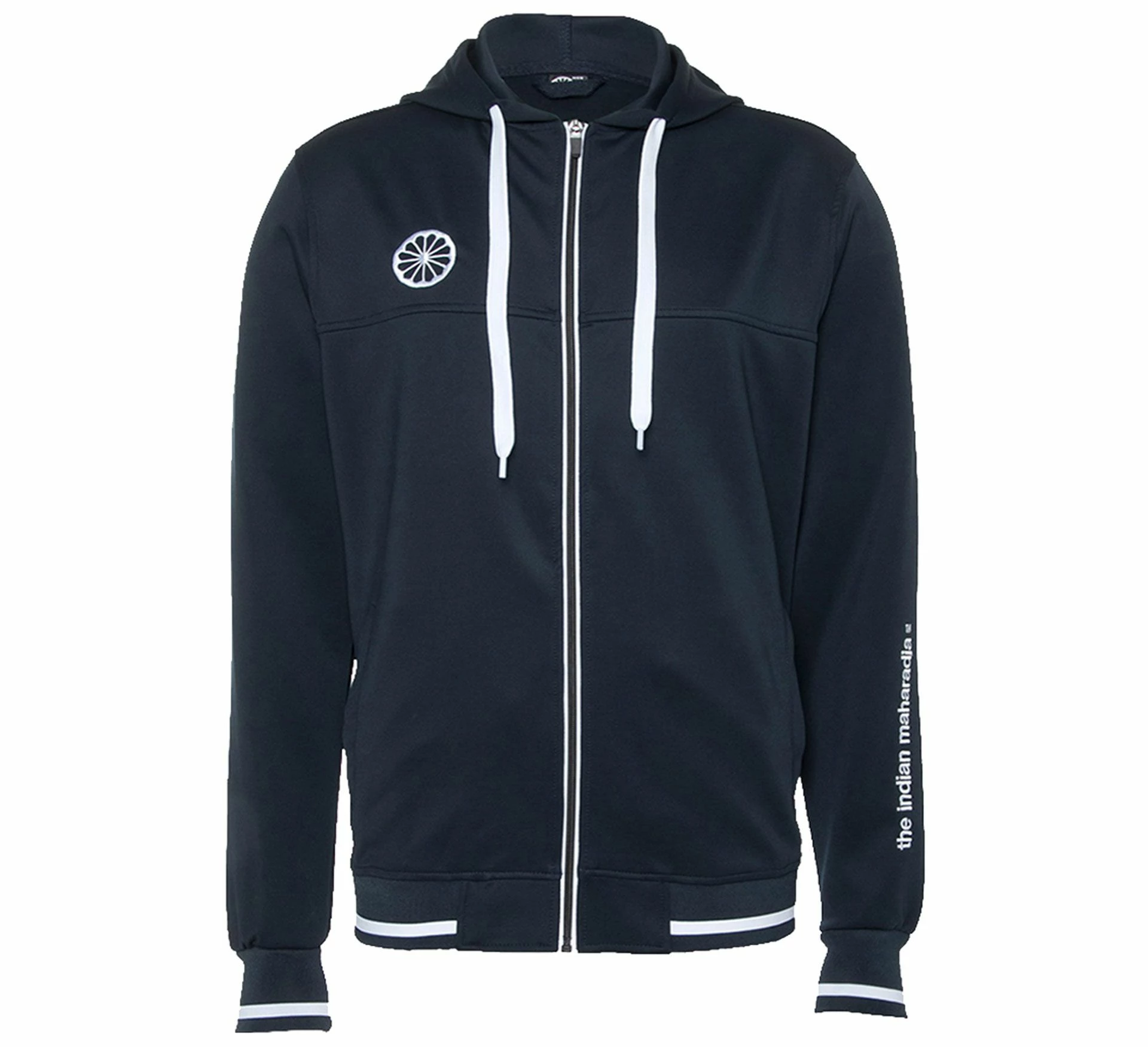 The Indian Maharadja Tech Hooded Trainingsjacke Kinder Marine - Weiß 3 The Indian Maharadja Tech Hooded Trainingsjacke Kinder Marine - Weiß