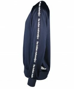 The Indian Maharadja Terry Pullover Kinder Marine - Weiß -Brabo-Laden The Indian Maharadja Terry Sweater Junior 5 8